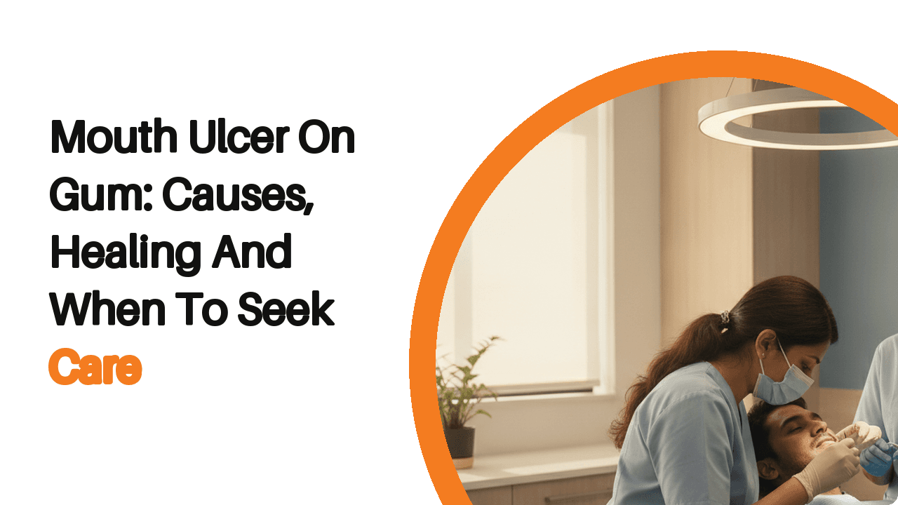 Mouth Ulcer On Gum