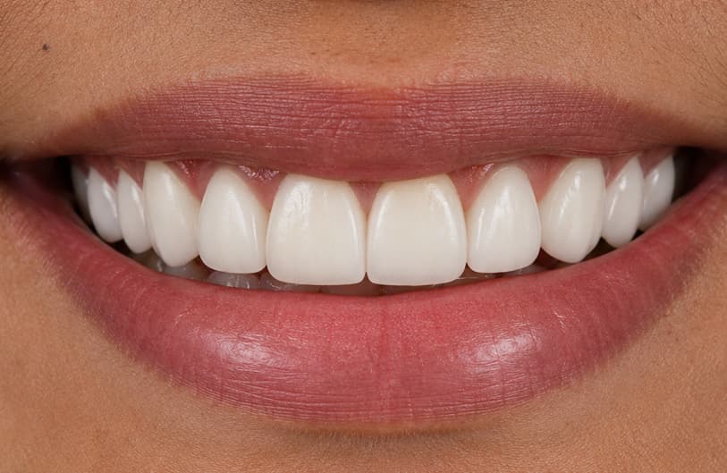 After - dental veneers before
