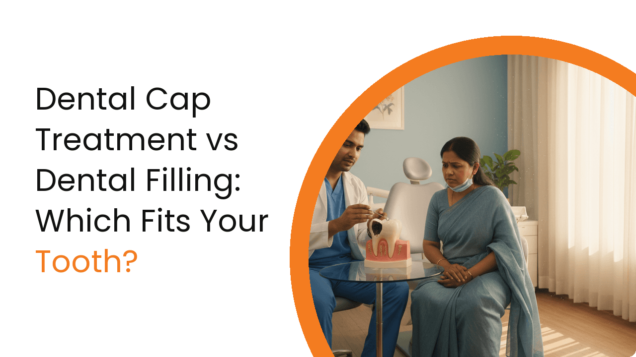 Dental Cap Treatment Vs Dental Filling