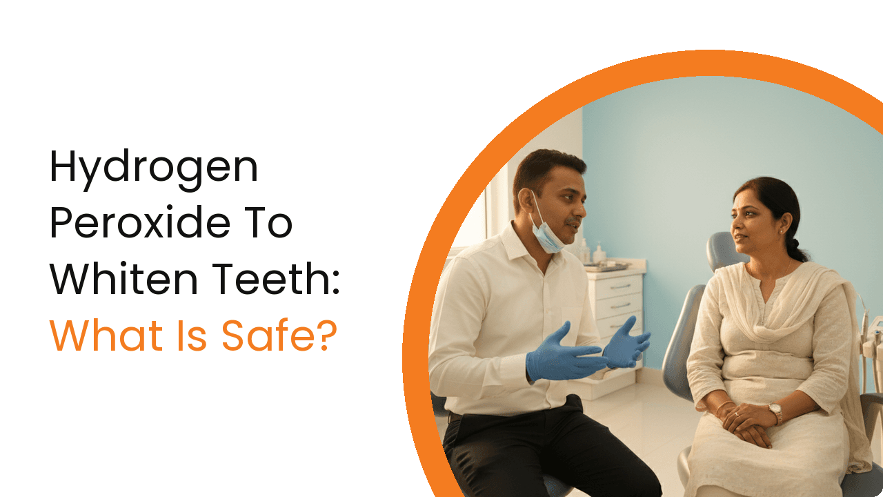 Hydrogen Peroxide To Whiten Teeth